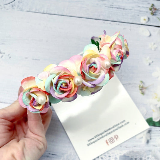 Pastel and Rainbow Headbands