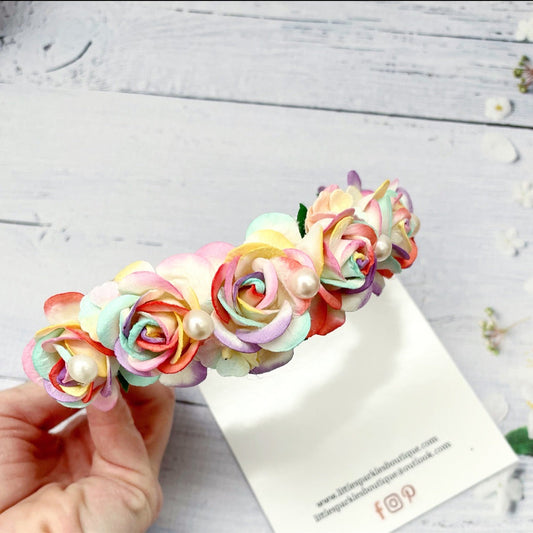 Pastel and Rainbow Headbands